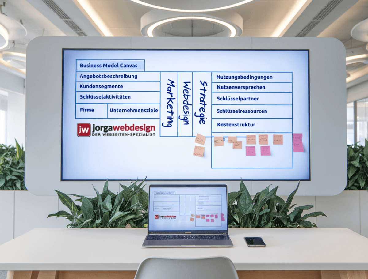 Business Model Canvas für erfolgreiches Webdesign in Düren
